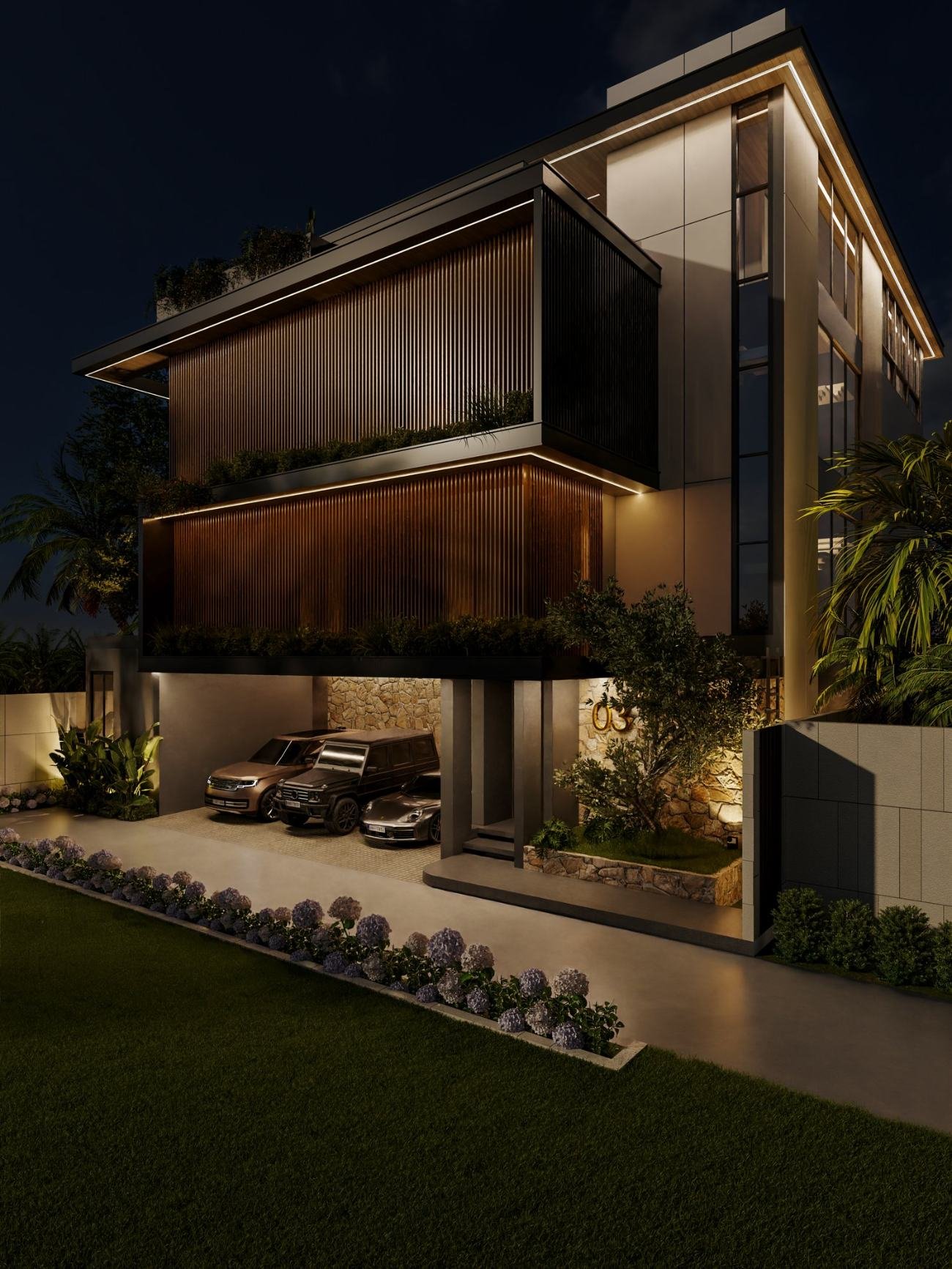 Exterior · night