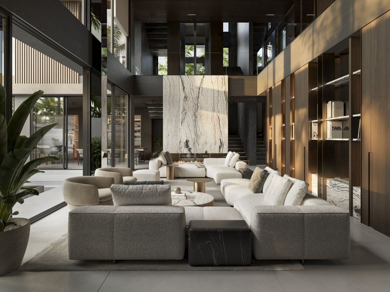 Ground floor — 3D plan
