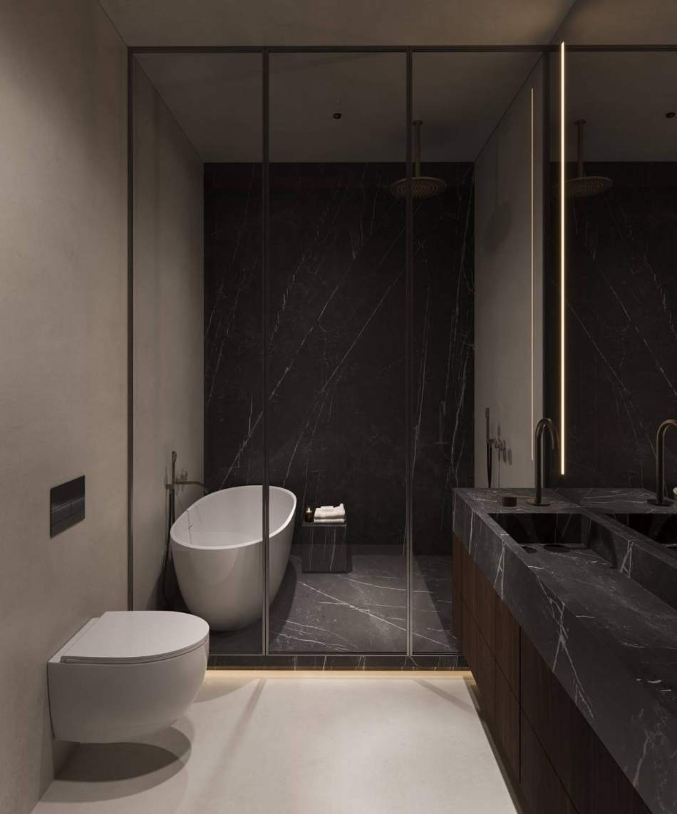 Bathroom · the tub